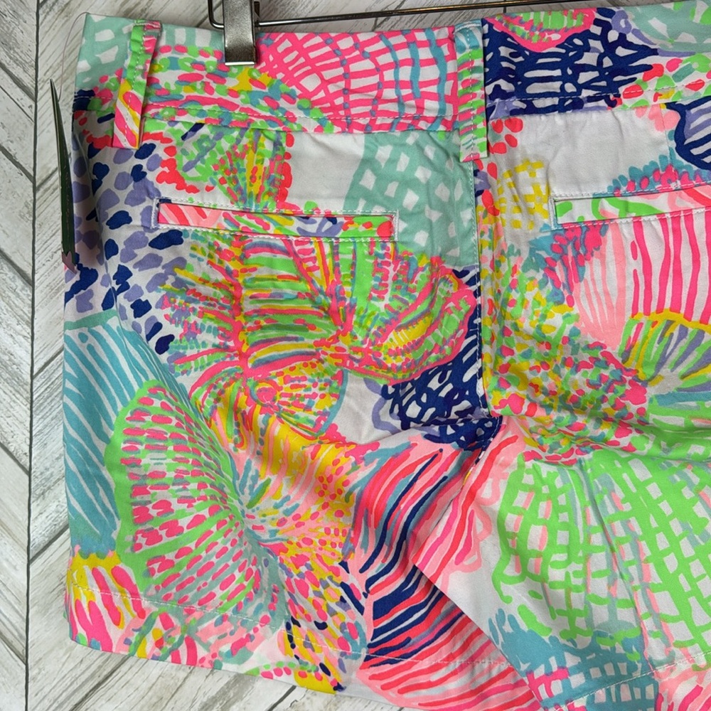 NWT Lilly Pulitzer Callahan Shorts Roar of the Sea - Picture 9 of 13